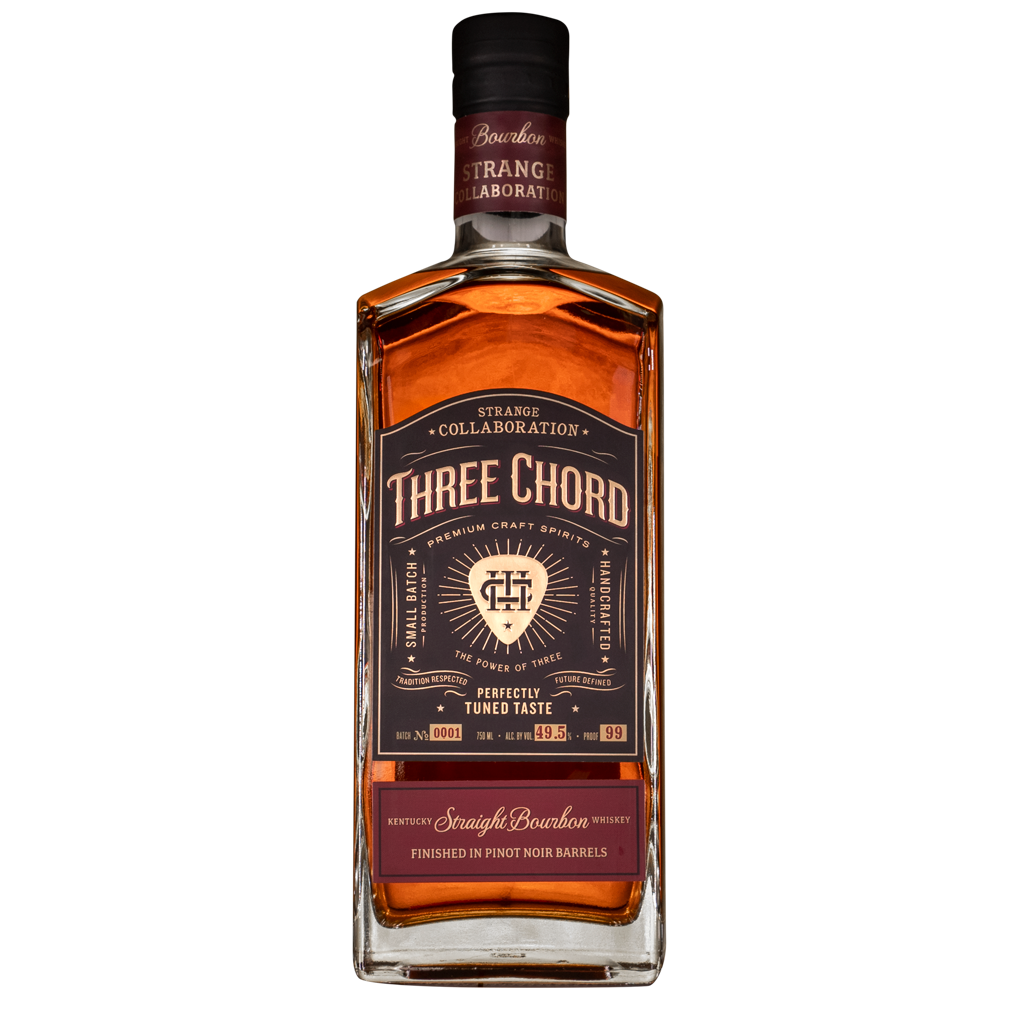 Strange Collaboration Three Chord 99 Proof Bourbon 750ml