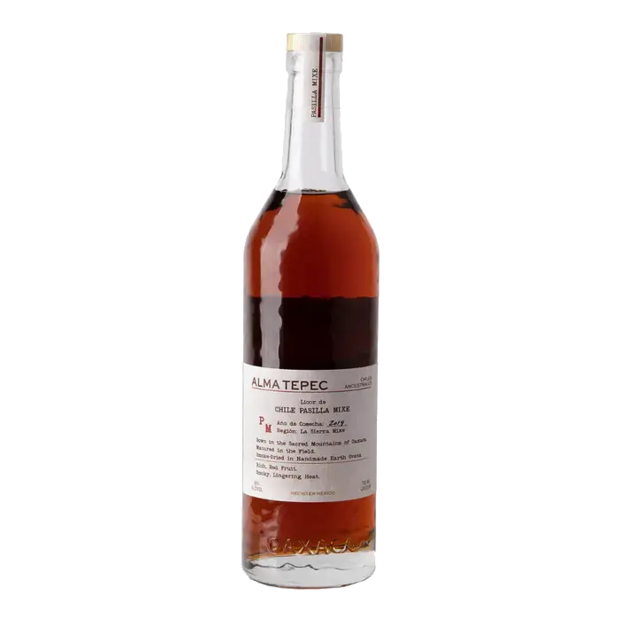 Alma Tepec " Pasilla Mixe " Chile Pepper Liqueur 750ml