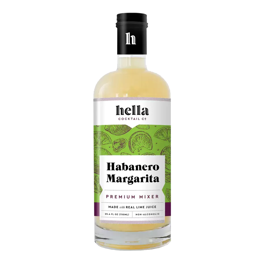 Hella Cocktail Co - Habanero Margarita Premium Mixer 750ml