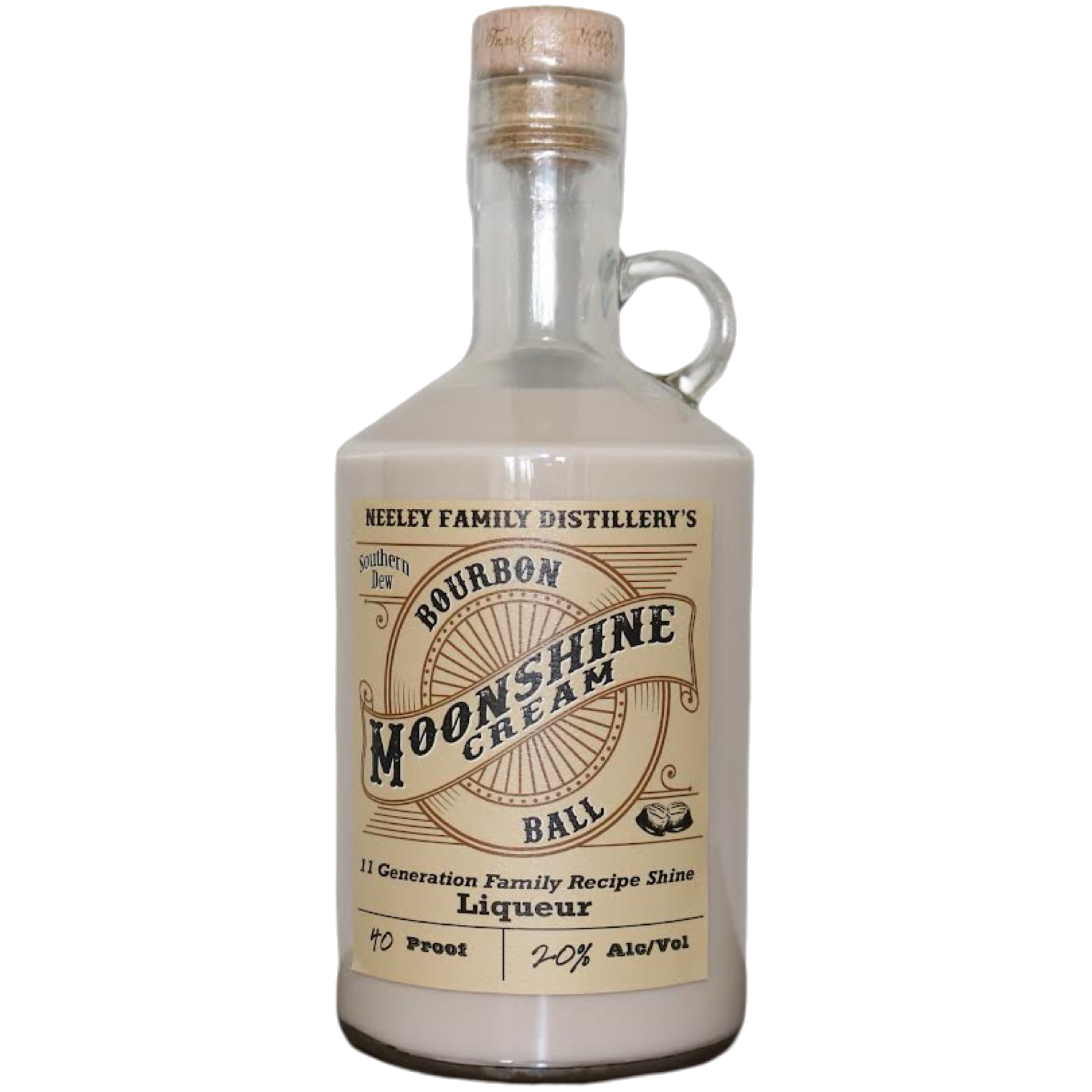 Neeley Family Distillery Bourbon Ball Moonshine Cream Liqueur 750ml