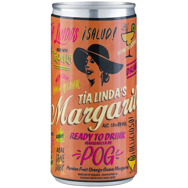 Tia Linda - POG Margarita 200ml Single Can