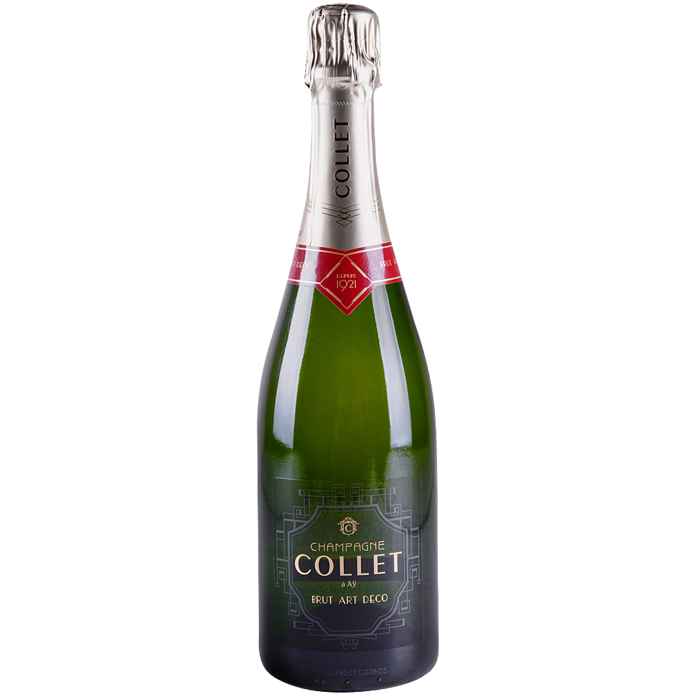 Collet Art Deco Premier Cru Brut Champagne 750ml