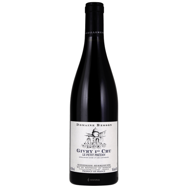 Domaine Besson 'Le Petit Pretan 2020 Givry 1er Cru Burgundy 750ml