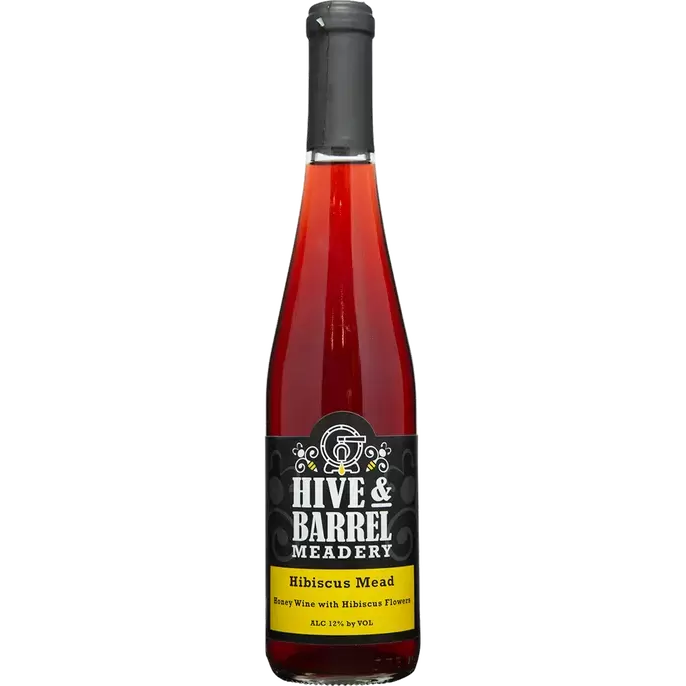 Hive & Barrel Meadery Hibiscus Mead 375ml