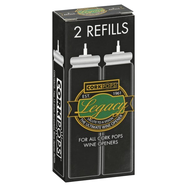 Cork Pops Charger Refills Set of 2