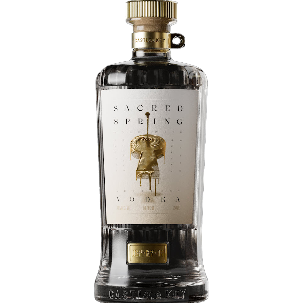 Castle & Key Sacred Spring Vodka 750ml