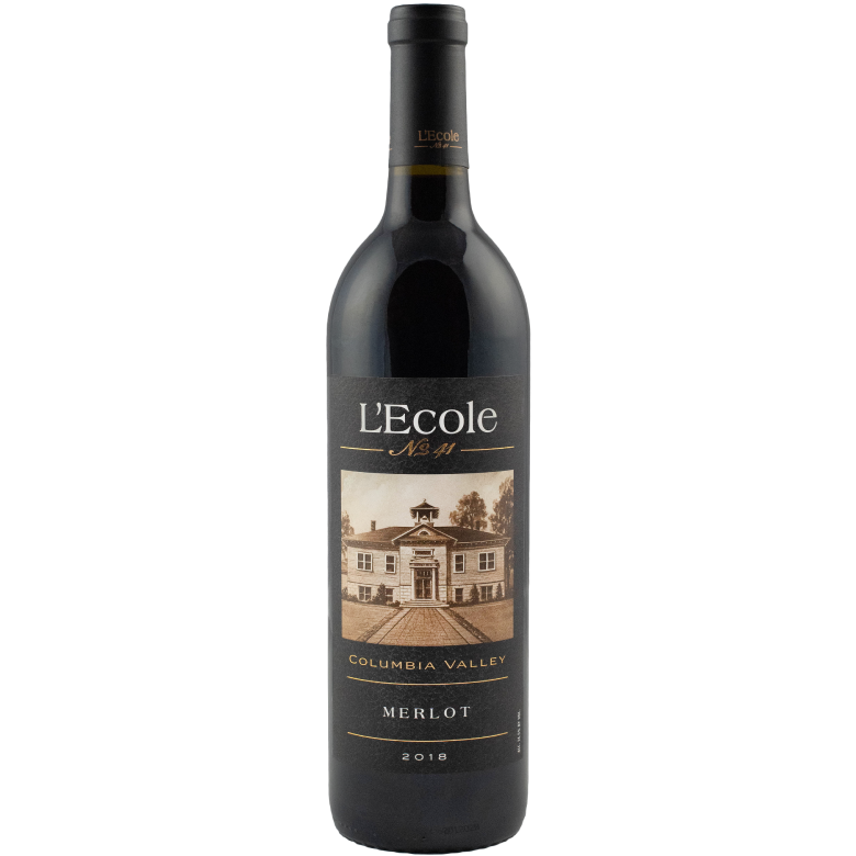 L'Ecole 2018 Columbia Valley Merlot 750ml