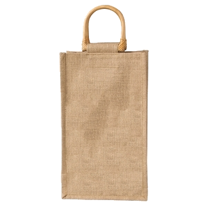 Jute Tote 2 Bottle