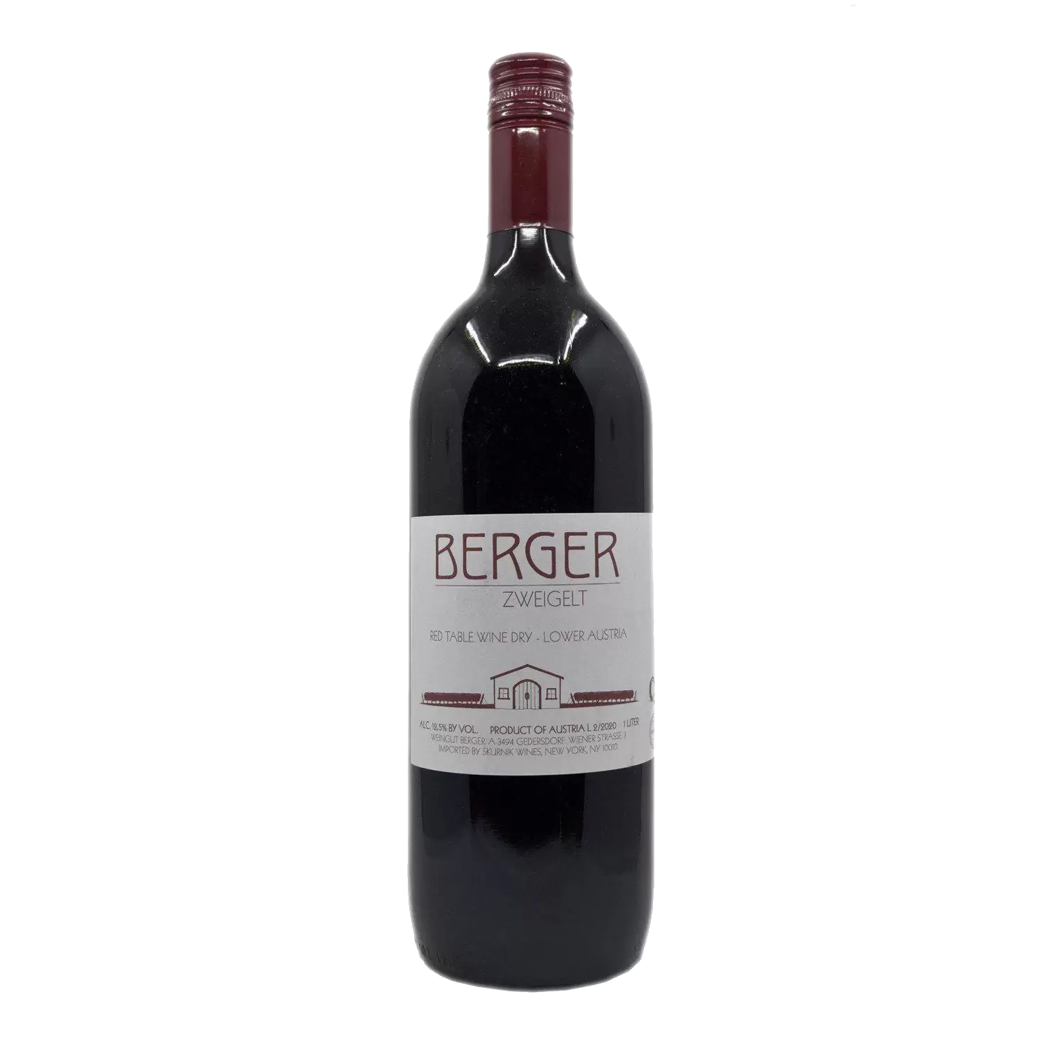 Berger 2021 Zweigelt 1Liter